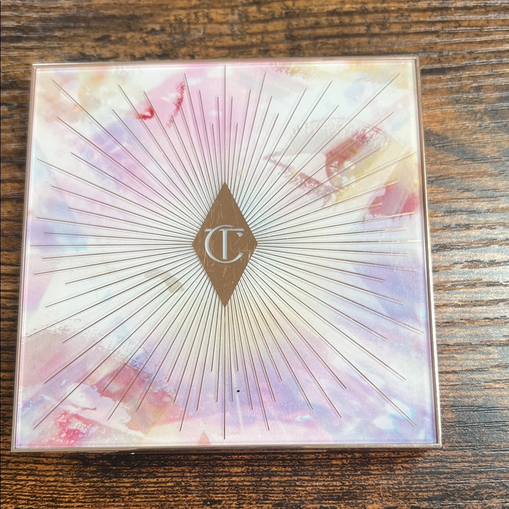 Charlotte Tilbury Glowgasm Face Palette Highlighter gently used